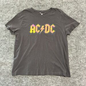 Junk Food Clothing AC/DC Tee Size M